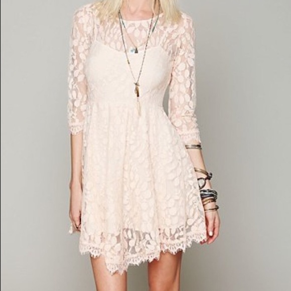 Free People Dresses & Skirts - Free People White Lace Dress